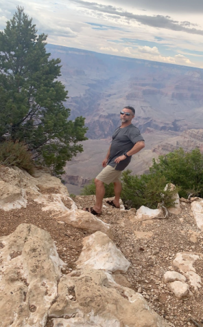 Peter Sheppard standing at the Grand Canyon, in Arizona on July 18th, 2021 by Logan Sheppard (Photo/Logan Sheppard) 