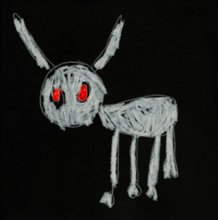 The album cover showcases an untidy drawing of a goat drawn by Drake’s son, Adonis Graham. At a mere six years old, Adonis made his artistic debut both in the album’s fifth track and on the cover. (Photo/Adonis Graham)