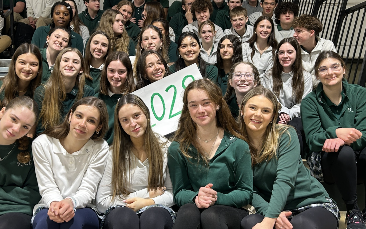 Sophomores during the Town Hall hosted for the Day of Giving (Photo/Megan Shrestha).