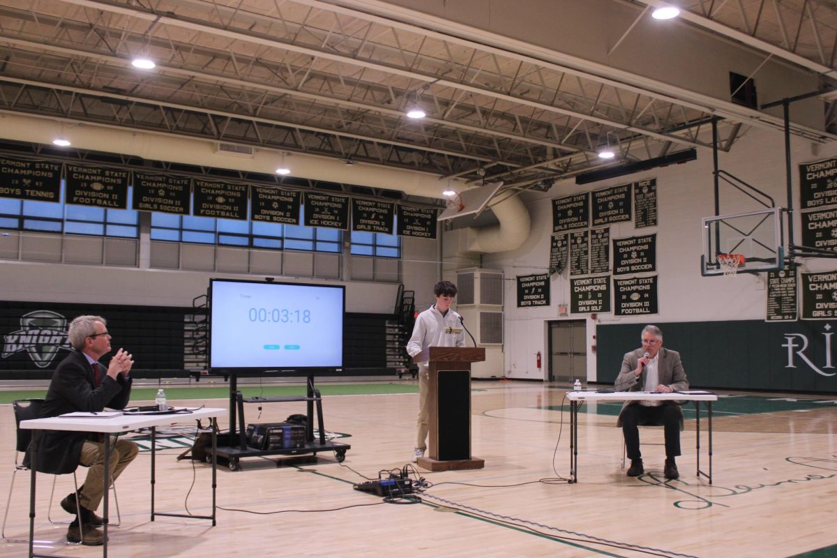 The civil discourse was hosted on Friday, March 27, 2026, in the Bill Hammond Gymnasium.